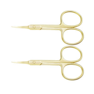 Ciseaux à cuticules pour manucure faits à la main sur mesure Ciseaux allemands en acier à pointe fine de style russe - Product Image 1