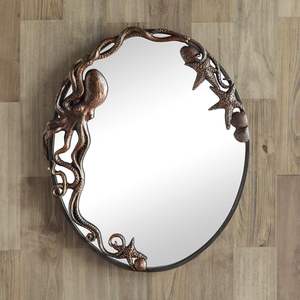 Espejo de pared de Metal exquisito con reflejo de plata natural, estética clásica lujosa para el hogar para espacios de vida, decoración perfecta para el hogar - Product Image 4
