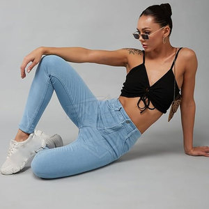 Pantalones de Invierno para Mujer, Pantalones Vaqueros de Algodón, Pantalones Vaqueros Casuales para Mujer a Precio de Mayoreo - Product Image 5