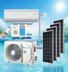 อินเวอร์เตอร์พลังงานแสงอาทิตย์ระบบ BTU DC 12000 / 18000/24000แบบไฮบริดกลางแจ้งสไตล์ deye - Product Image 1