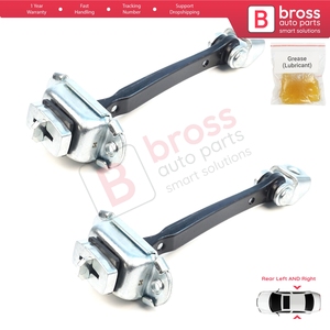 BDP1705-1 2 pièces Charnière de porte arrière double cabine avec limiteur de freinage pour Transporter T5 Double Cab 2003-2015 7J7841949 - Product Image 3