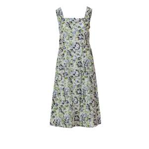 Vestido Midi Floral Personalizado para Mujer, Estilo Elegante y Gótico, 100% Algodón, Tallas XS a 5XL, para Ocasiones Casuales y de Fiesta - Product Image 2