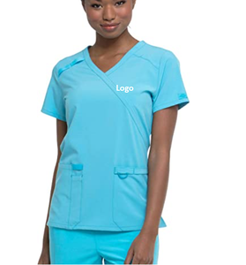 Venta caliente mujeres guardapolvos de nuestra mujer bata oferta personal médico un uniforme que es profesional trabajador - Product Image 5