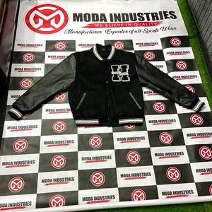 Chaquetas de béisbol de lana para mujer, ropa de calle Vintage 2024, talla XL, parches bordados de chenilla personalizados, chaquetas universitarias altas para - Product Image 1