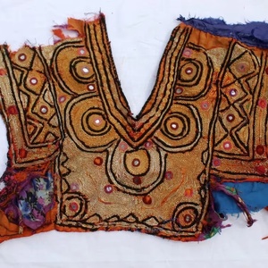Kutch Embelli Vintage Empiècements Patches Sacs Robe Veste Banjara Miroir Patch - Product Image 1