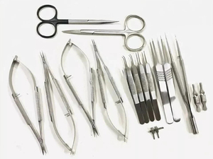 Juego de Instrumentos Quirúrgicos Microquirúrgicos Premium de 17 Piezas para Procedimientos Reconstructivos, Herramientas Quirúrgicas de Precisión - Product Image 3