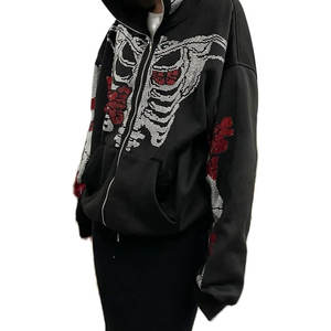 Lo último hecho en el mejor material Hombres Rhinestones Sudaderas con capucha Hombres ligeros Rhinestones Sudaderas con capucha en buena calidad - Product Image 4