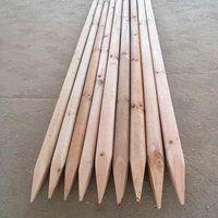 Pasak Kayu Keras Harga Murah untuk Aplikasi Taman Pendukung Tanaman Bunga Pendukung Campuran Kayu Vietnam Alami Pasak Runcing