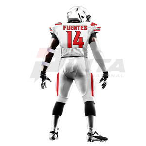 Kit de fútbol americano de estilo profesional, camiseta y pantalones sublimados personalizados para equipos universitarios Kit de uniforme de fútbol americano juvenil - Product Image 3