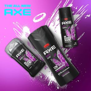 Gel de Ducha AXE, Paquete de 4, Aroma Refrescante de 12 Horas, Coco Fresco y Pimienta Negra, Gel de Ducha Masculino con Humectantes 100% a Base de Plantas, 16 oz - Product Image 2