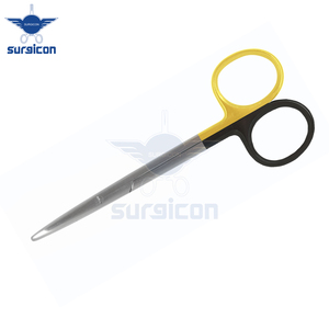 Supercut Mini-Baby Metzenbaum Tijeras TC Instrumento quirúrgico curvo recto Manual Estándar DE SEGURIDAD Hecho Acero Cirugía plástica - Product Image 3