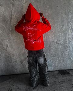 Haute qualité 100% coton surdimensionné bouffée impression sweats à capuche à séchage rapide pour hommes en gros personnalisable pour la saison d'automne - Product Image 3