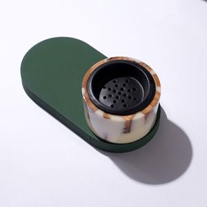 Wooden Resin Handmade <b>Oud</b> Burner Stylish <b>Bakhoor</b> Burner for Home Fragrance & Ramadan Gifts - Product Image 2