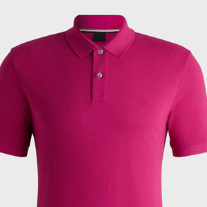 Polos, Polos para hombre, logotipo bordado de algodón de alta calidad personalizado, uniforme informal, Polo liso de golf en blanco para hombre - Product Image 2