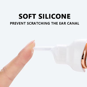 เครื่องทำความสะอาดหูไฟฟ้าไร้สายเครื่องนวดหูชุดกำจัดสูญญากาศเครื่องกำจัดขี้หูที่ทำความสะอาดด้วยแสง - Product Image 4