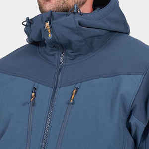 Nueva chaqueta suave para hombre con logotipo personalizado Softshell impermeable a prueba de viento cortavientos Softshell chaquetas para hombre - Product Image 2