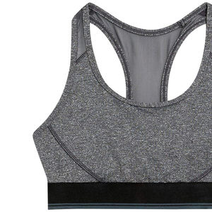 Wholesale 100% Polyester Custom Logo Design Women Gym New Design Quick-Dry Comfortable Sports Bra For Women - Product Image 5