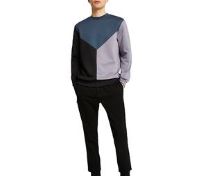 Venta al por mayor de alta calidad elegante sudaderas de los hombres nuevo diseño con alto patrón de impresión de talla grande característica de invierno sudaderas personalizadas - Product Image 2