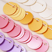 Paillettes rondes pastel rose à gros trous SHENYUE GRS&OEKO - Paquet en vrac de paillettes brillantes décoratives pour la décoration artisanale DIY