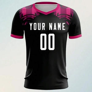 Kit de equipo de fútbol impreso personalizado con logotipo de número de nombre sublimación de tela transpirable entrega rápida y soporte OEM - Product Image 5