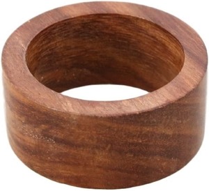 Best Quality Polished Natural Wooden Napkin Ring Custom Craft from India Wholesale Wood Crafts Wooden Boxes <b>Wall</b> <b>Signs</b> - Product Image 3