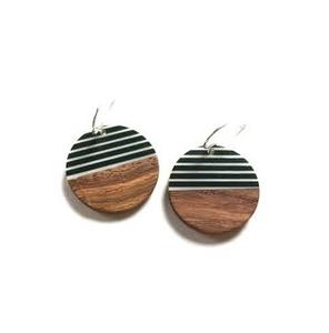 Pendientes de Madera 100% Estilo Clásico a Muy Bajo Precio, Fabricante y Exportador de Pendientes de Madera para Bodas de Niñas, Diseño Vintage - Product Image 2