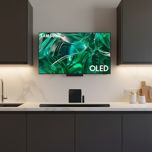 Smart LED <b>TV</b> with Soundbar 55-Inch Class for Kitchen Use Android <b>TV</b> with Android <b>Backlight</b> - Product Image 3