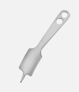 Palanca de hueso HOHMANN de acero alemán curvada 90 Digree 230 mm 9 "punta afilada ancho 3 mm ancho de mandíbula 43 mm elevador de hueso Hohmann - Product Image 6