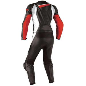 Traje de moto personalizado OEM para hombre hecho de cuero genuino Traje de motocicleta personalizado para hombre Cuero puro - Product Image 5