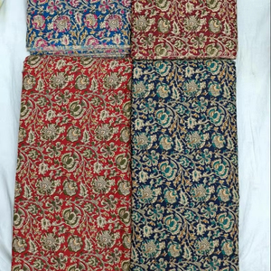 Tissu imprimé ajrak en coton modal pour la confection de déguisements - Product Image 6