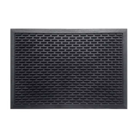 Tapis à capsules en caoutchouc durable, conception anti-fatigue avec surface antidérapante et de massage imperméable, idéal pour un confort de longue durée