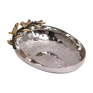 Hand Polished Metal Serving Bowl <b>Dinnerware</b> Pack for Household Dining - Product Image 6