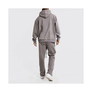 Conjunto Deportivo de 2 Piezas con Capucha para Invierno, Talla Grande, de Alta Calidad, Estilo Urbano, Transpirable, de Manga Larga, Estampado, 2025 - Product Image 2