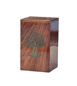 Urnes funéraires en bois modernes pour adultes, très vendues, faites à la main, pour hommes et femmes, urnes décoratives - Product Image 4