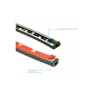 12 LED Interior del coche Música Luces Control remoto Sonido Sensible Footwell Iluminación - Product Image 4