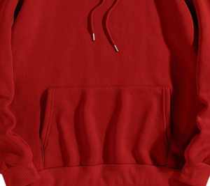 Nueva Colección de Invierno, Sudaderas Extra Grandes de Alta Calidad para Hombre, Estilo Urbano, Ligeras, Color Rojo Sólido, para Uso en Invierno 2026 - Product Image 4