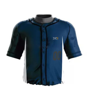 Conception personnalisée de haute qualité votre logo personnalisé meilleur matériel marque privée prix bon marché uniformes de baseball - Product Image 4