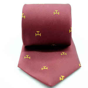 Wholesale Royal Arch Woven <b>Tie</b> Custom Design Handmade Fashion Polyester Made Masonic Regalia <b>Tie</b> - Product Image 3