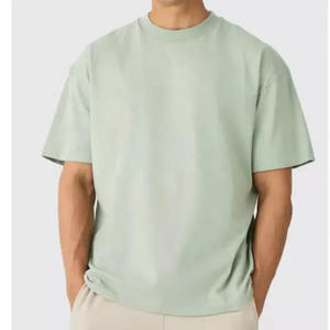 T-shirt surdimensionné pour hommes de haute qualité 100% coton T-shirt vierge pour impression T-shirt surdimensionné personnalisable vente en gros - Product Image 5