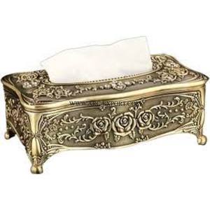 ที่ใส่กระดาษทิชชู่สำหรับตกแต่งบ้านตู้โลหะและไม้ - Product Image 6