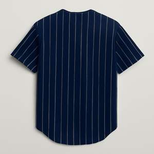 Camiseta de Béisbol Personalizada con Nombre y Número Estampados, Estilo Retro, Transpirable, Absorbente de Humedad, Antibacteriana, de Secado Rápido - Product Image 3