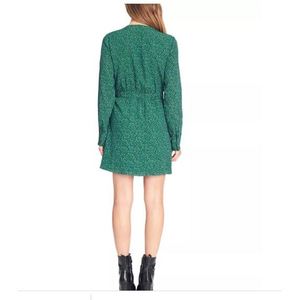 Abito da donna Sanctuary elegante verde XL a fascia, traspirante, lavorato all'uncinetto con decorazioni a vita naturale e intagli, ideale per occasioni diurne - Product Image 2