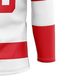 Conjunto de equipo de práctica simple hecho a medida Jerseys de hockey sobre hielo de malla reversible sublimados en Pakistán - Product Image 6