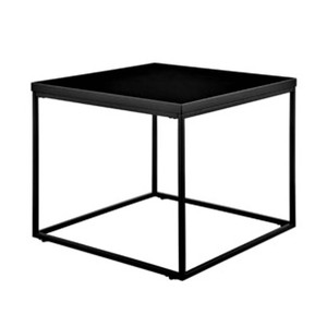 Table basse moderne nordique avec table d'appoint ronde de style minimaliste de luxe léger avec métal pour le thé - Product Image 5