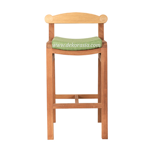 เก้าอี้สตูลบาร์ไม้ไผ่ทันสมัยสะดวกสบายทันสมัยเก้าอี้สูงออกแบบใหม่ร้านอาหารกลางแจ้งคลับโรงแรมสำหรับใช้ในบ้านบาร์ - Product Image 2