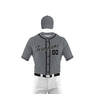 Vêtements d'équipe Vêtements de sport Softball Uniforme de baseball de qualité supérieure Services OEM Prix raisonnable Dernier nouveau style Ensemble d'uniformes de baseball - Product Image 5