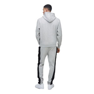 Ensemble de survêtement unisexe 100% coton uni à manches longues de haute qualité réversible respirant personnalisé nouveau style hiver sport à capuche - Product Image 2
