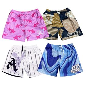 กางเกงออกกำลังกายขาสั้นสำหรับผู้ชายกางเกงตาข่ายโพลีเอสเตอร์บาสเก็ตบอลใส่เล่นฟิตเนสแห้งเร็วสำหรับผู้ชาย - Product Image 1