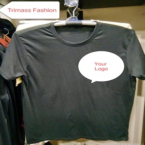 Camiseta de gran tamaño lisa con logotipo personalizado para hombre de alta calidad, ropa de calle de secado rápido para hombre, Camiseta corta de algodón sostenible sólida para hombre - Product Image 4