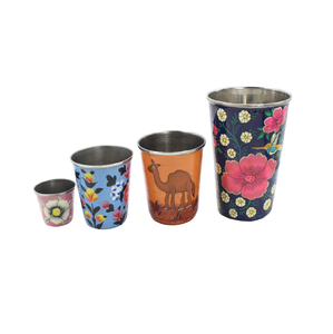 Vidrio de cobre puro moderno sostenible del diseñador impreso flor de la fabricación al por mayor en precio razonable - Product Image 5